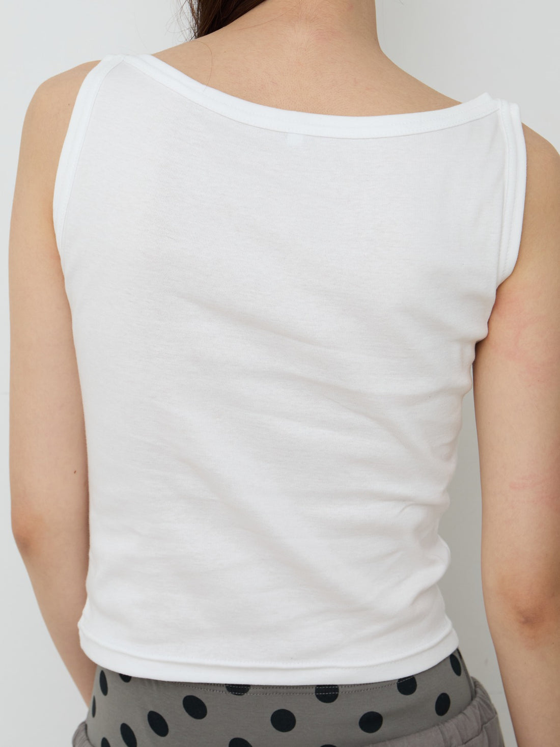 【NEW】Boat Neck Tanktop