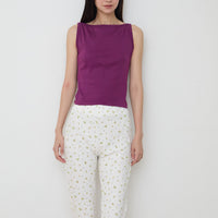 【NEW】Flower Dots Capri Leggings