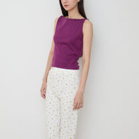 【NEW】Boat Neck Tanktop