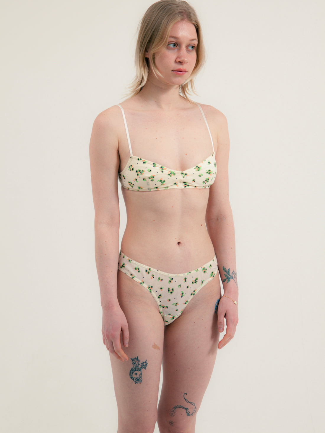 Dots Flower Shorts