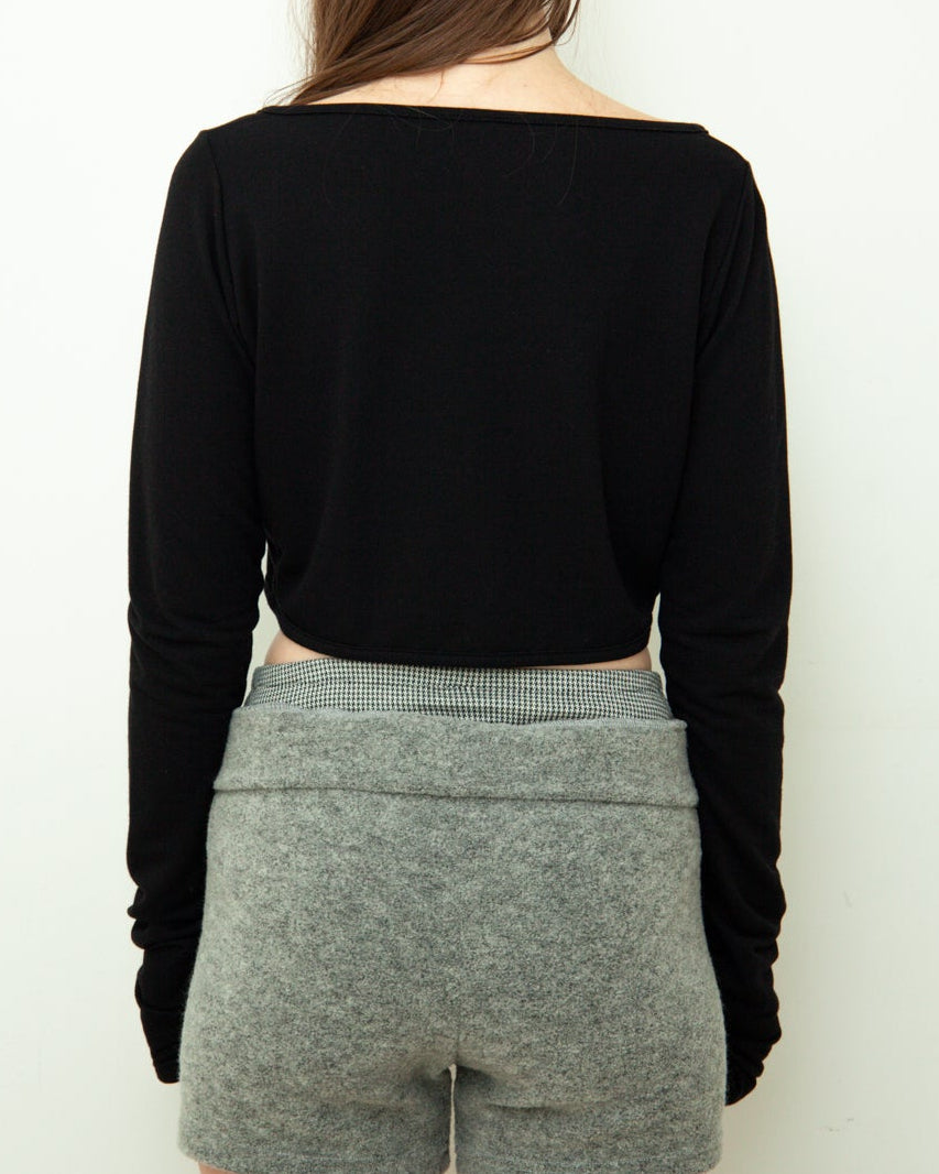 Cropped Cardigan