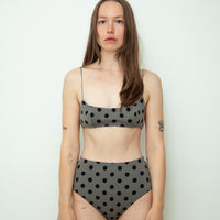 Dots Hiwaist Shorts
