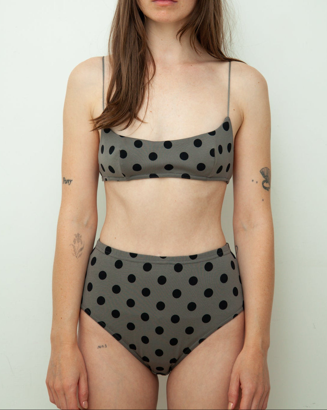 Dots Hiwaist Shorts