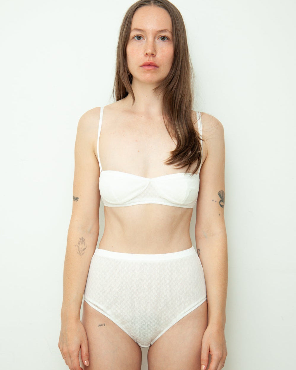 Flower High-waist Shorts