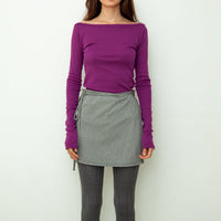 Cotton Wrap skirt