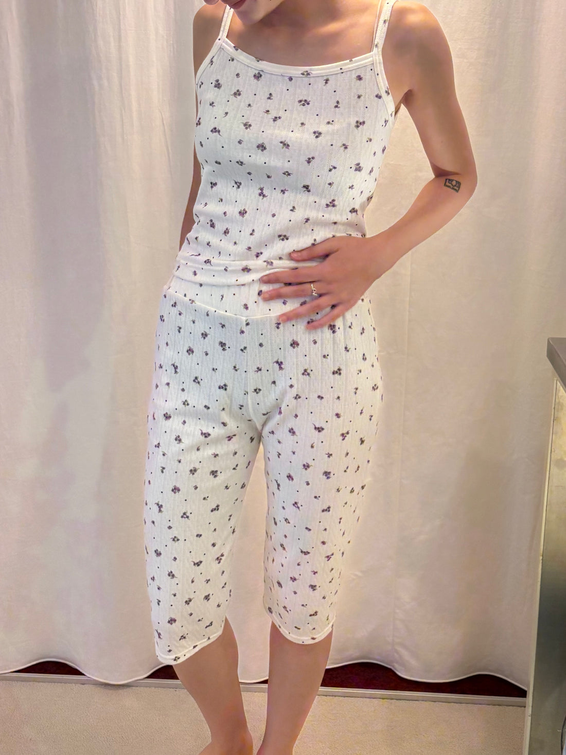 【NEW】Flower Dots Camisole
