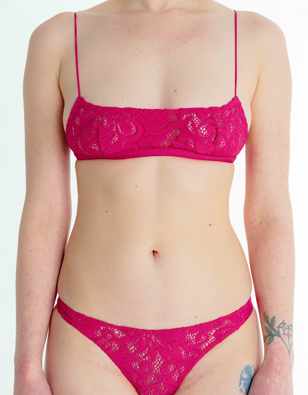 Lace Oblong Bra