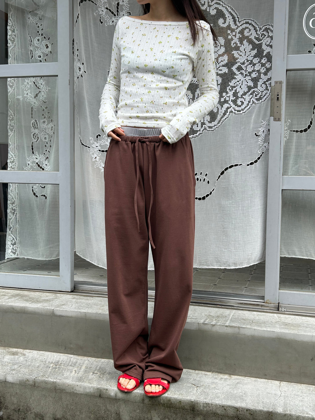 Cotton Easy Pants