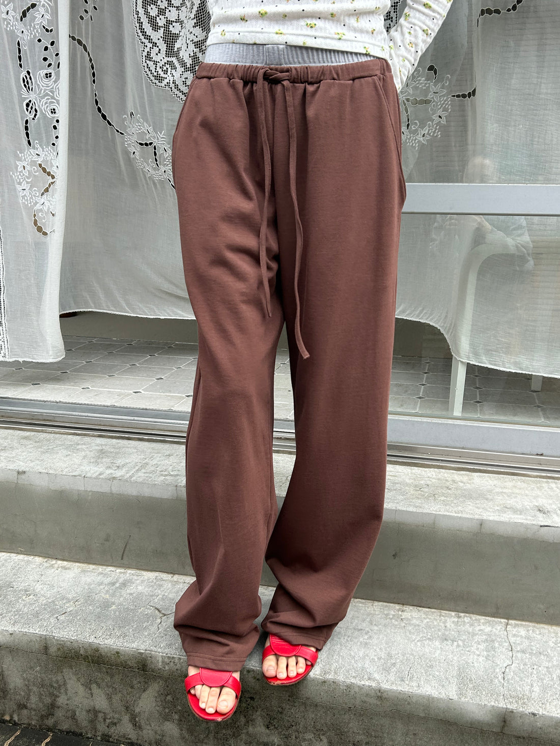 Cotton Easy Pants