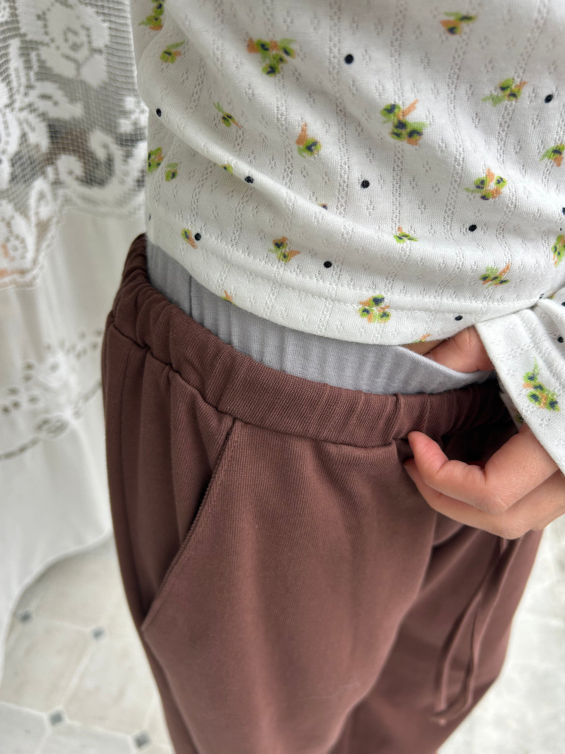 Cotton Easy Pants