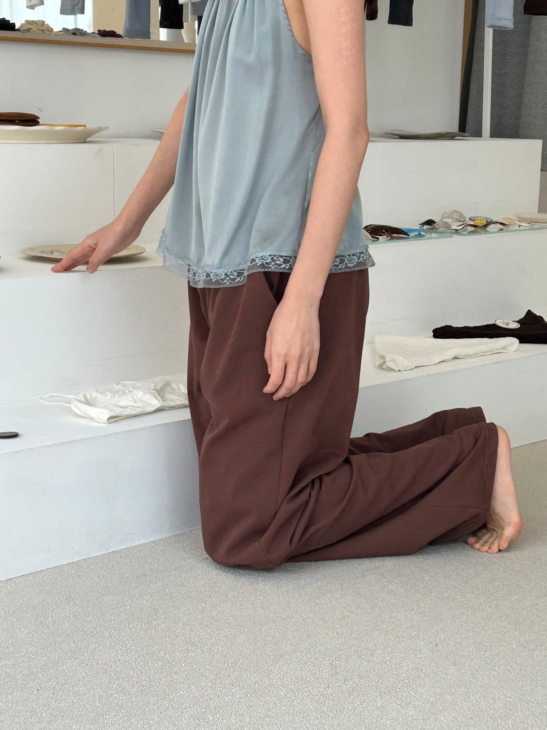 Cotton Easy Pants
