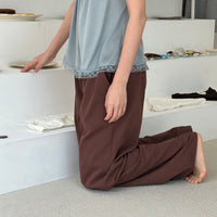 Cotton Easy Pants