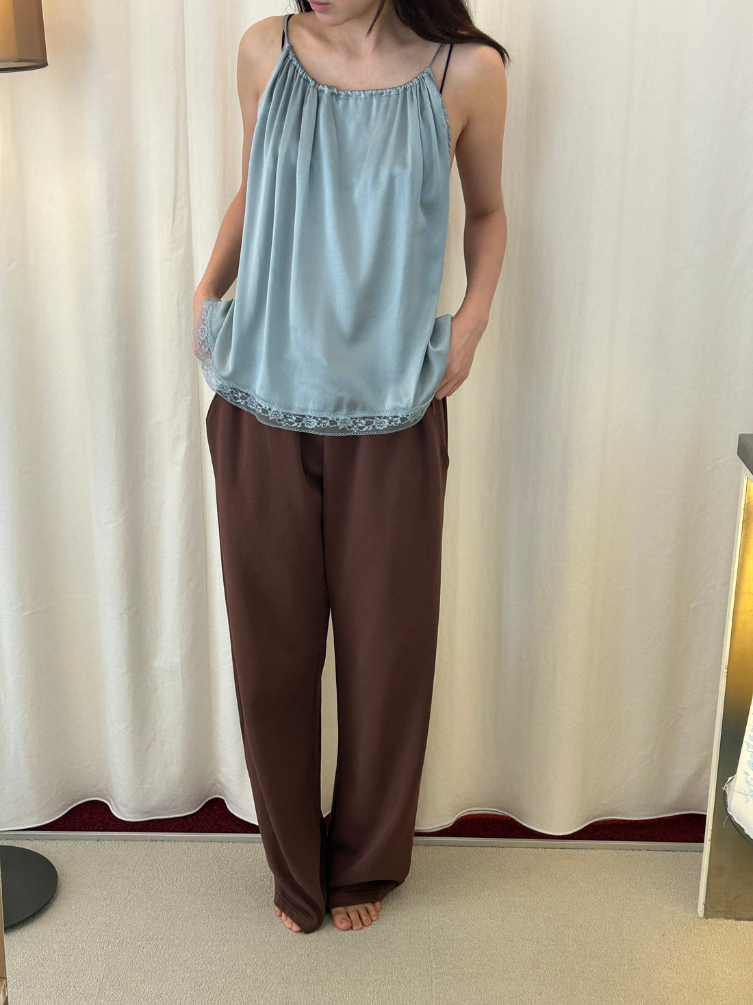 Cotton Easy Pants