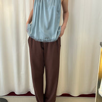 Cotton Easy Pants
