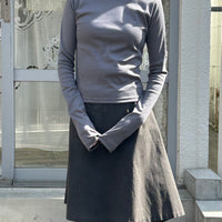 【NEW】Boat Neck Long Tee