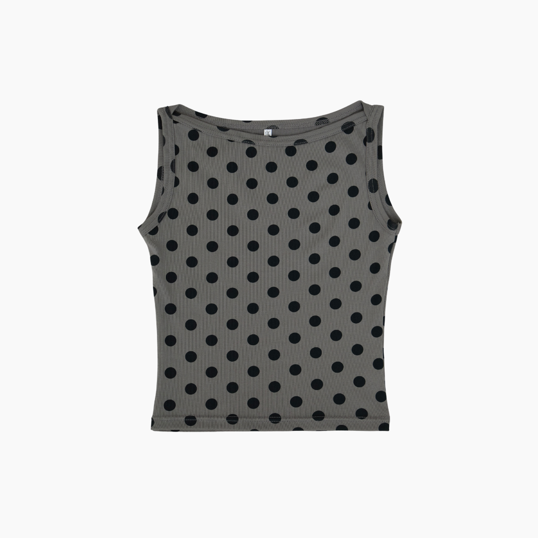 【NEW】Boat Neck Tanktop