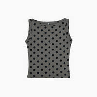 【NEW】Boat Neck Tanktop