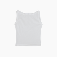 【NEW】Boat Neck Tanktop