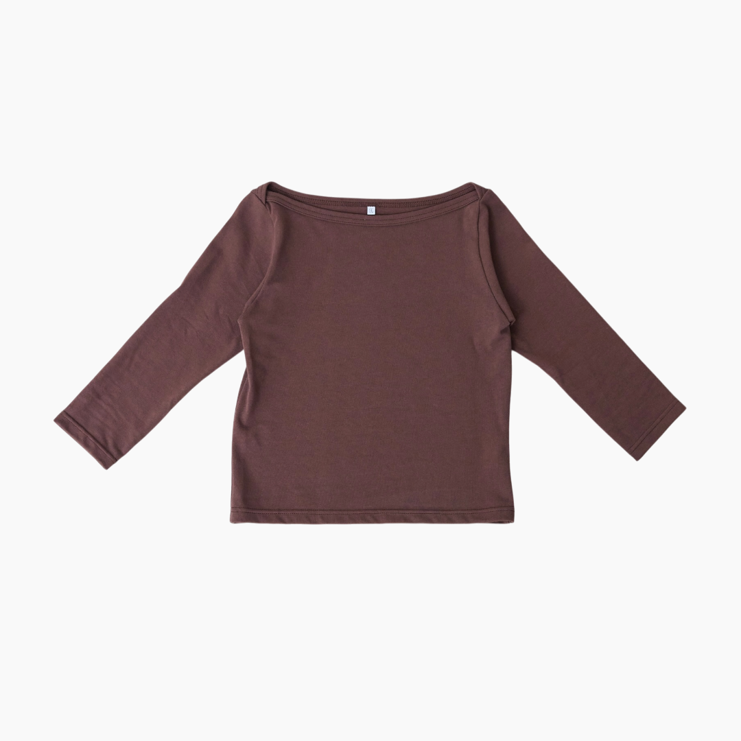 【NEW】Cotton 3/4 Sleeve Tee