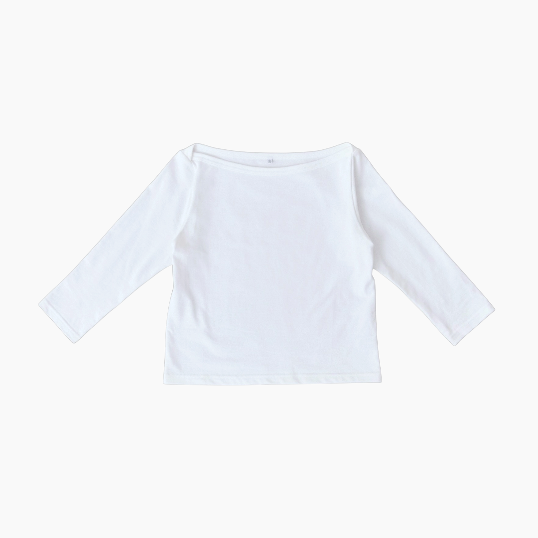 【NEW】Cotton 3/4 Sleeve Tee
