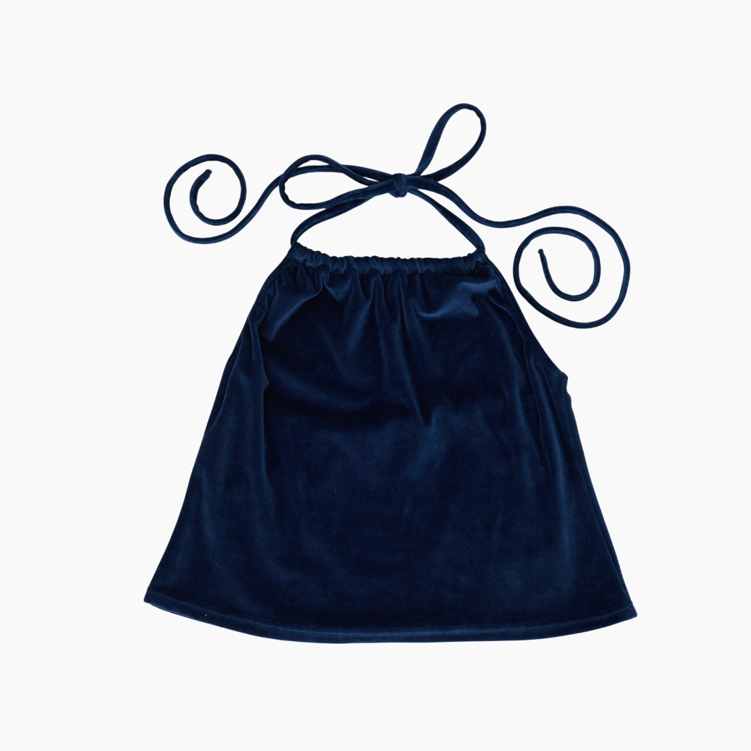 【NEW】Velour 2way Tops