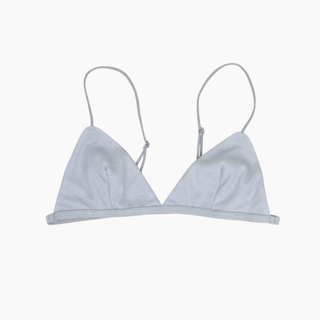 Wool triangle Bra