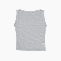 【NEW】Lace Boat Neck TankTop