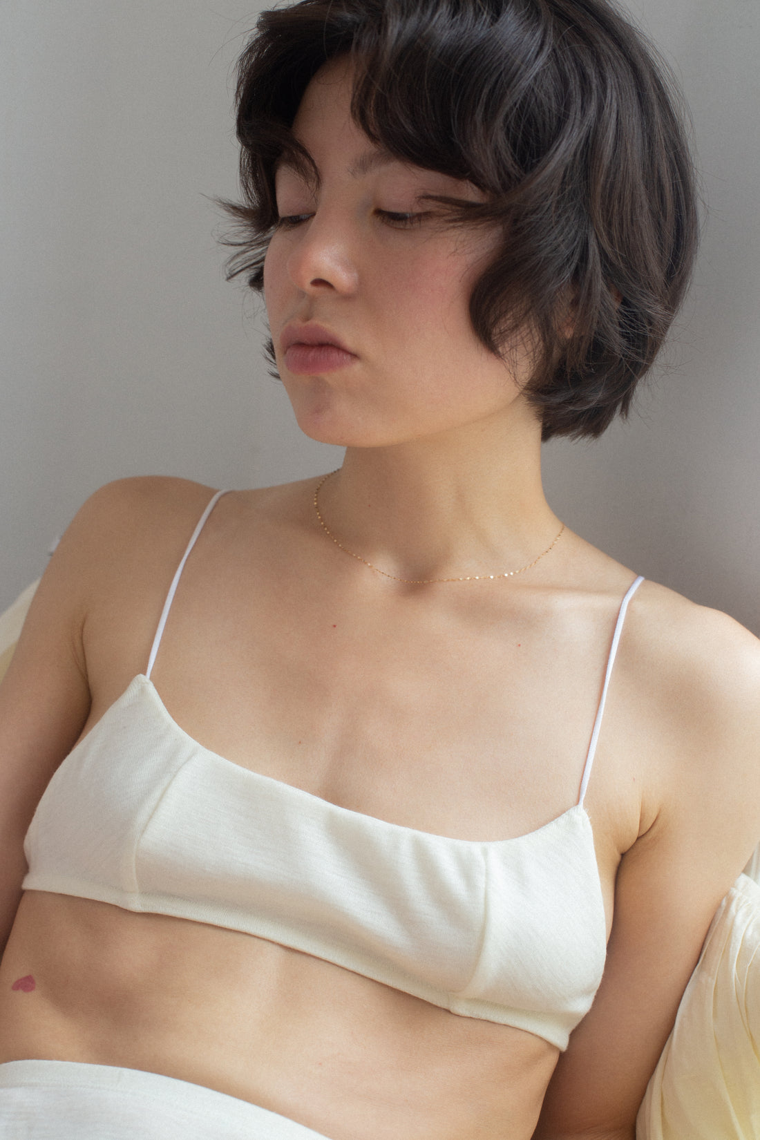 Wool oblong Bra
