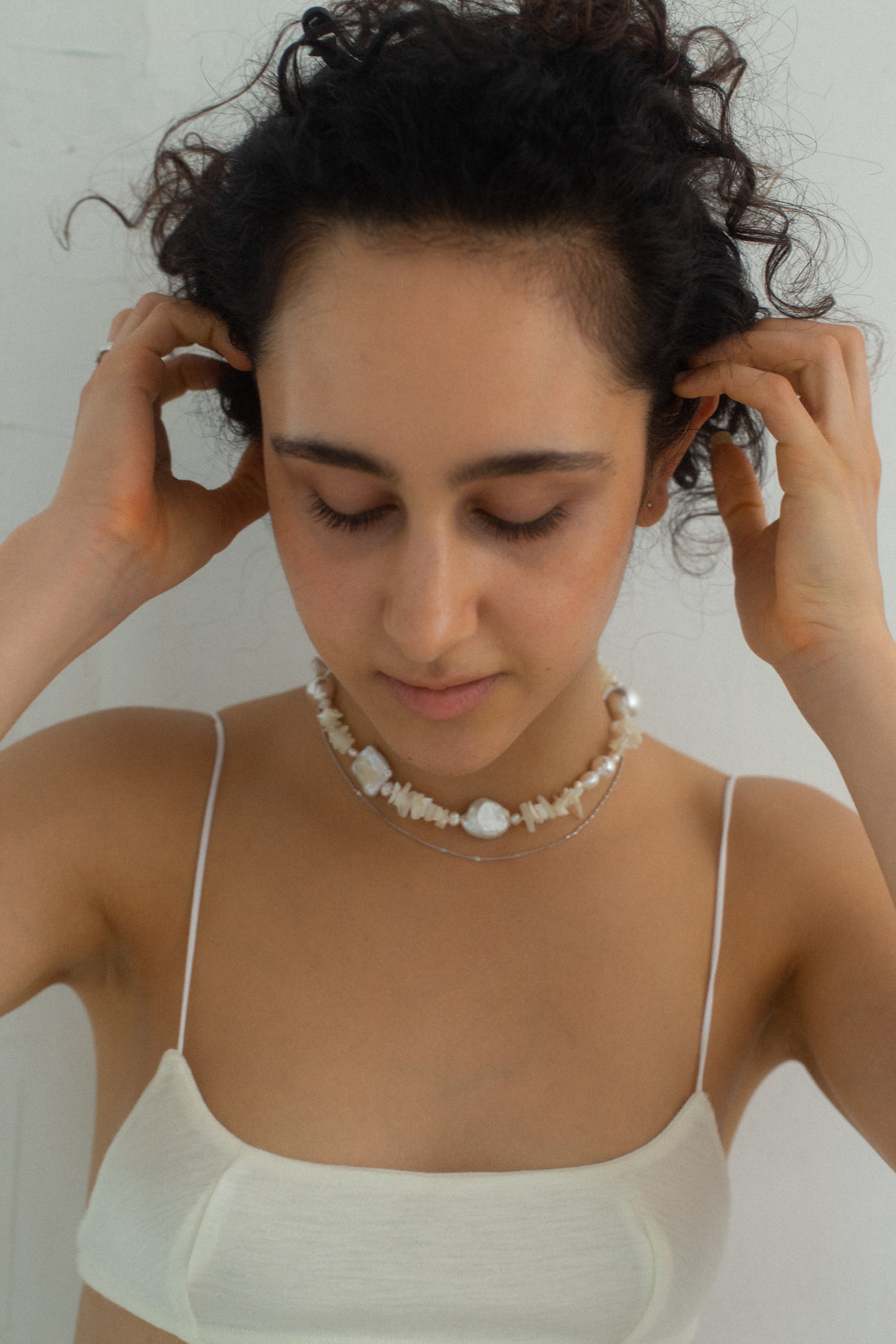 Wool oblong Bra