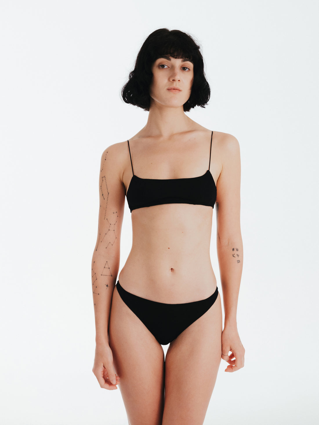 Wool oblong Bra
