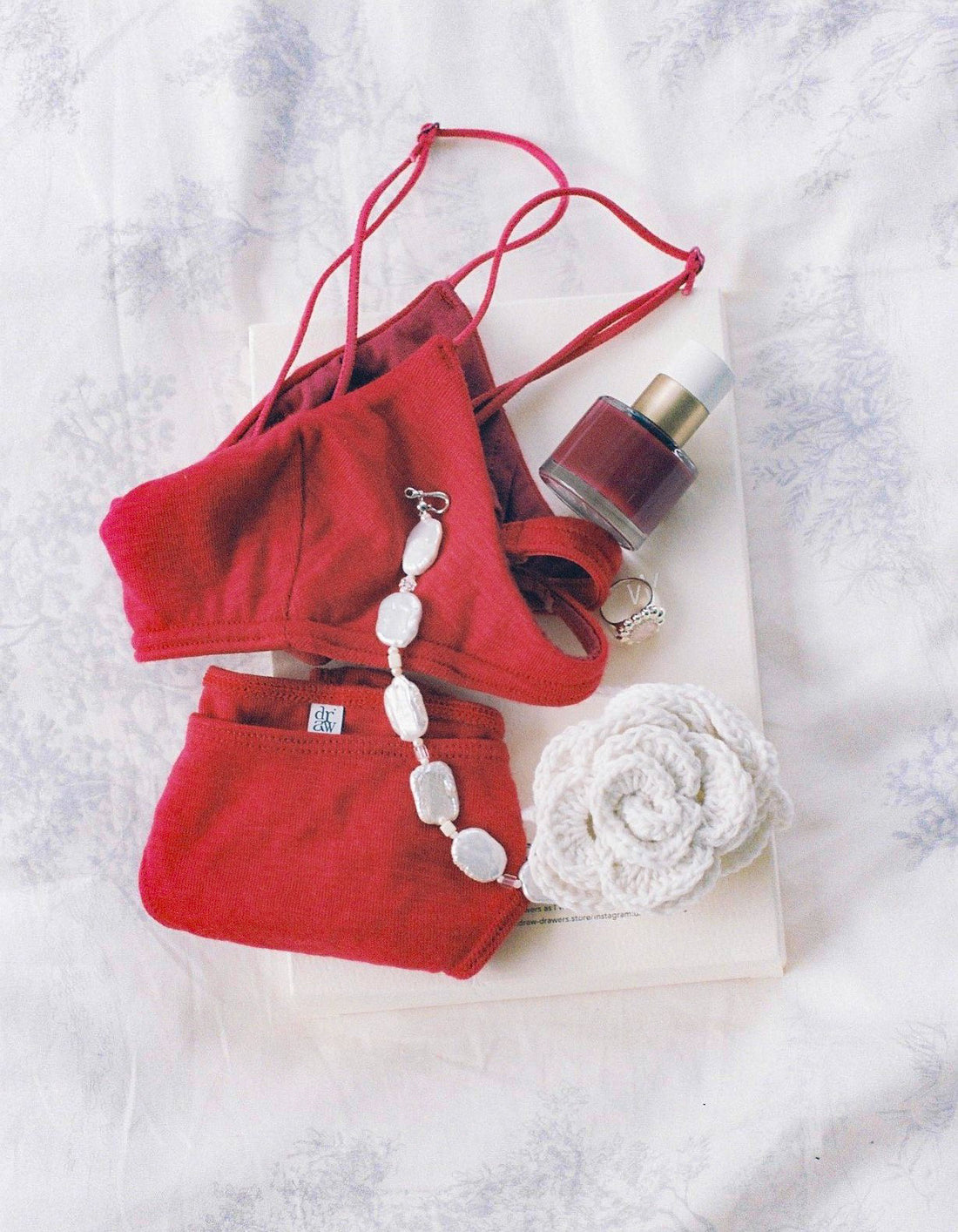 Wool oblong Bra